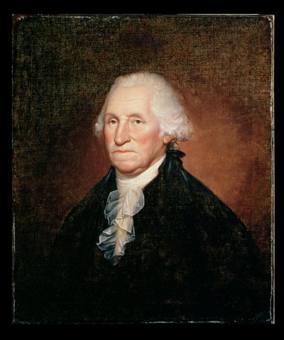 George Washington (1732-99), 1795 von Rembrandt Peale